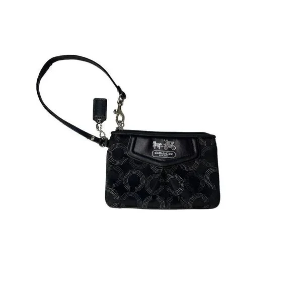 Coach Wristlet Black - Picture 1 of 16